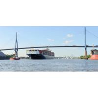 9290 Der Containerfrachter E.R. Tianping läuft in den Hamburger Hafen | 